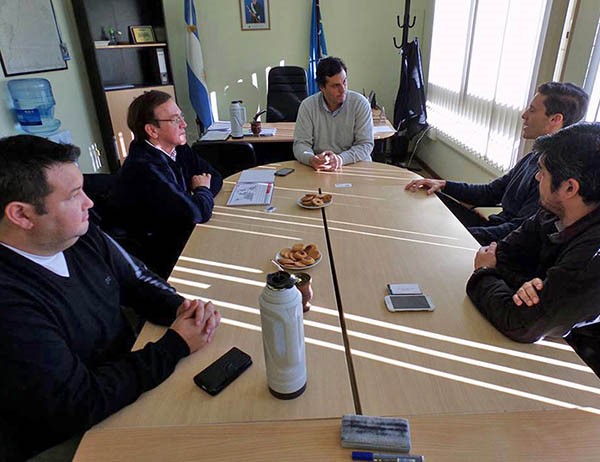 Hubo reuniones con funcionarios chubutenses.