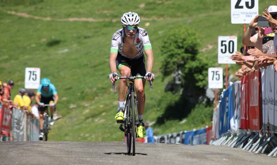 “Balito” Sepúlveda está listo para salir a competir mañana en la 104ª edición del Tour de Francia. Será la tercera vez que el chubutense participe.