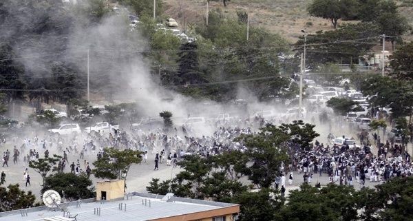 El atentado surge luego de las manifestaciones en contra del Gobierno del presidente de Afganistán, Asharf Ghani.