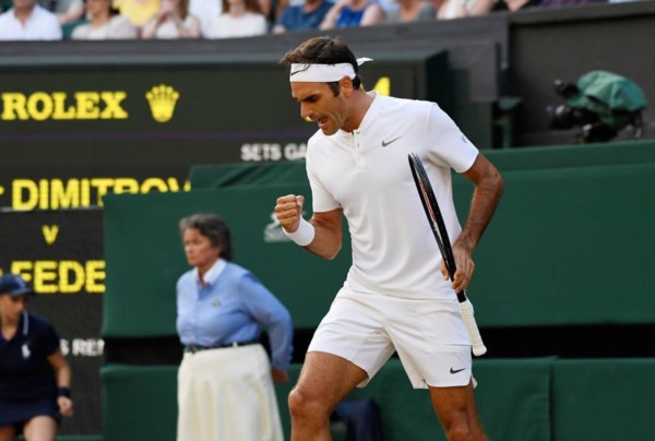 Federer suma todos estos récords en los Grand Slam: 18 títulos, 28 finales, 42 semis, 50 cuartos, 58 octavos y 319 triunfos.
