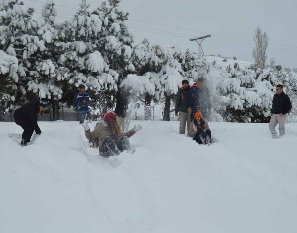 Sierra Colorada constituye otra formidable opción para el invierno en Chubut.