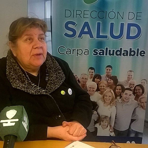 Graciela Lencinas explicó el trabajo que llevan adelante.
