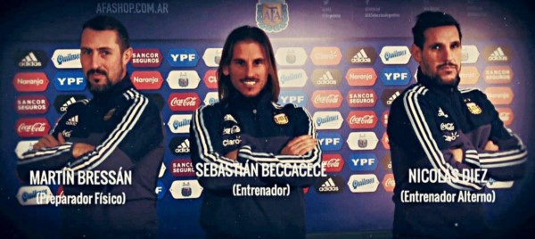 Beccacece fue presentado como DT de la Selección Argentina Sub 20.