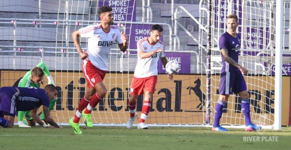 River Plate?Cuenta verificada @CARPoficial 2 hHace 2 horas Más River se impuso 3-1 en el amistoso ante Orlando City, con goles de Scocco, Barboza y Alario.