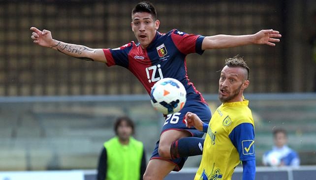 Centurión vuelve a Genoa. Estuvo en la temporada 2013/2014.