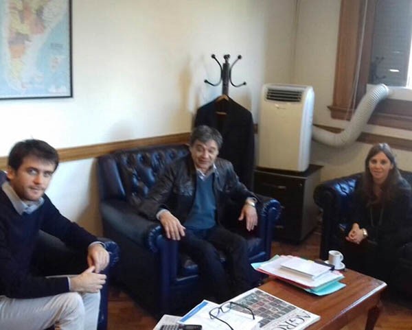 Ibarra en el Ministerio de Agroindustria, una de las gestiones.