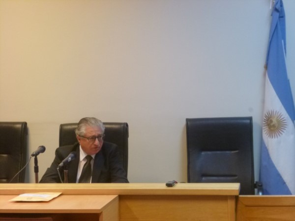 Colabelli fue recusado por la defensa de la imputada (foto @FiscaliaEsquel)
