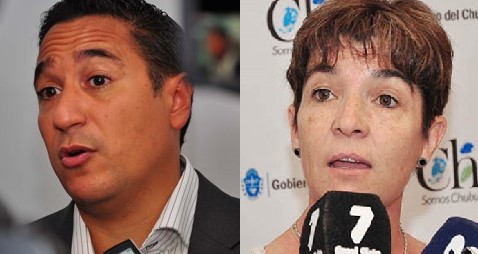 Sergio Combina y Gladys Harris.