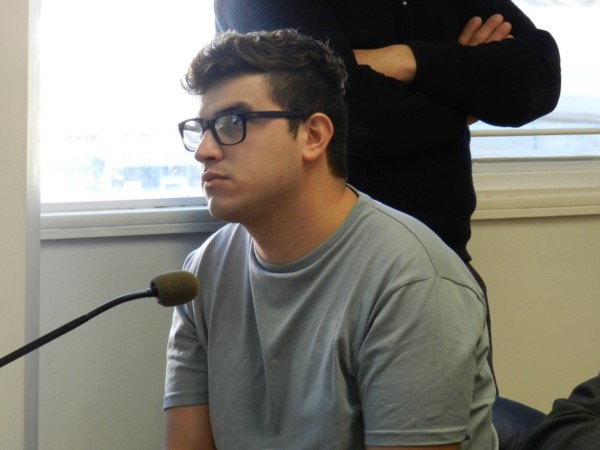 Larrabaster declaró, pero no aceptó preguntas