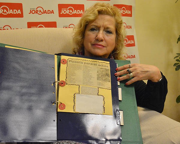 Elisa Ferrín, viuda de Aniceto González, lo recordó en Jornada.