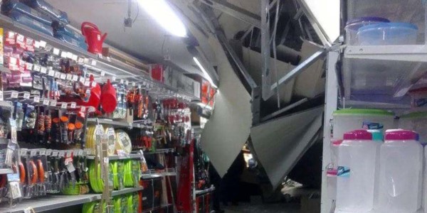 Tras la caída de mampostería, volverán a inspeccionar el lugar