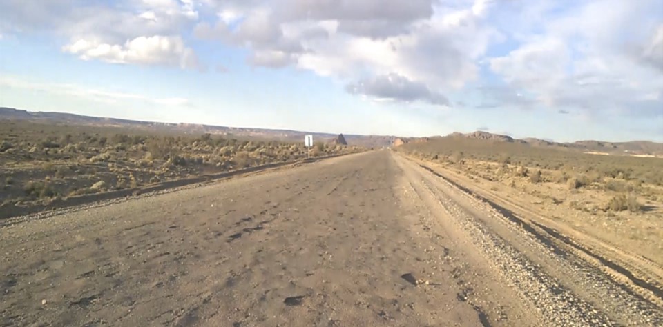 Los trabajos sobre la Ruta 25 están abandonados y en Paso de Indios la ...