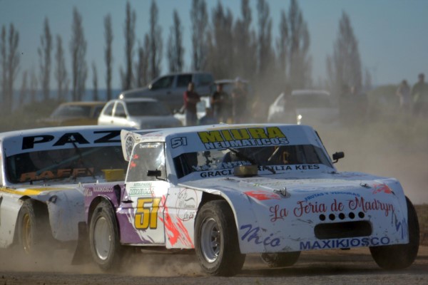 Final de la STL. Adelante Sergio Parra, detrás Roberto Paz, primero y segundo.