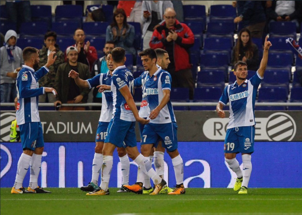Pablo Piatti convirtió en la victoria del Espanyol sobre Celta.