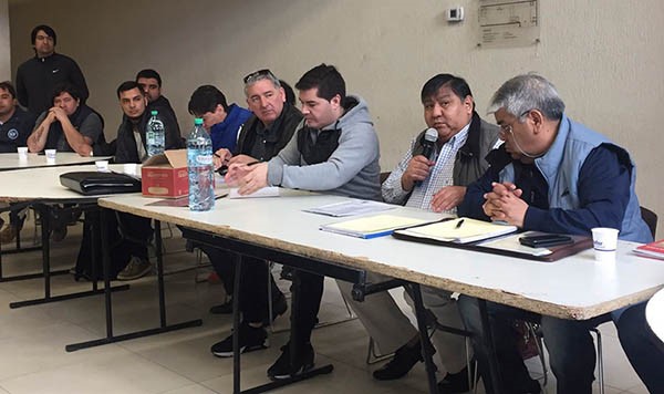 Jorge “loma” Ávila encabezó otro Plenario de los trabajadores.