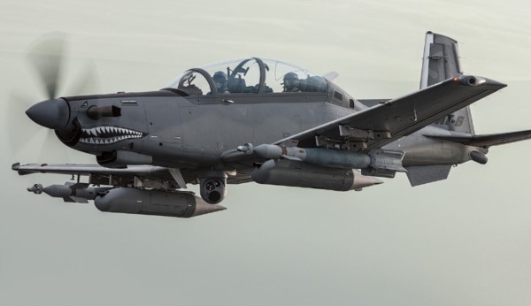 Argentina adquirió los cuatro aviones ligeros Beechcraft T-6C + Texan II de entrenamiento y de ataque en virtud de un contrato por valor de USD 88,2 millones.