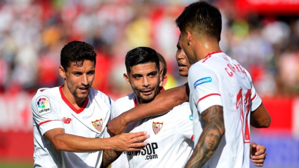 Sevilla venció a Málaga con un tanto de Ever Banega.
