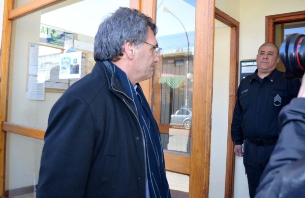 Llegada. El responsable de DD.HH. de Nación se entrevistó con Otranto pero no pudo hablar con la familia.