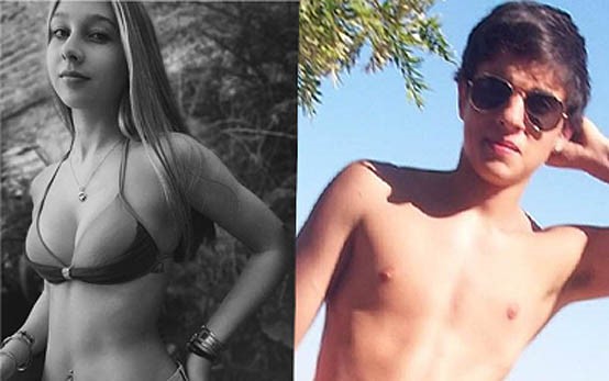 Nahir Galarza y su (ahora para siempre) ex pareja Fernando Pastorizzo. 