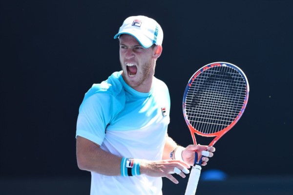 Sacrificada victoria de Diego Schwartzman ante el serbio Lajovic.