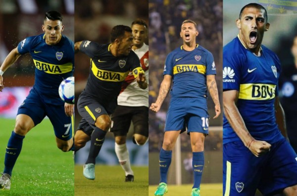 Todo indica que Pavón, Tevez, Cardona y Ábila van a ser los que integrarán el ataque de Boca frente a Colón.