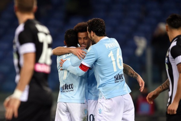 Lazio derrotó ampliamente a Udinese y se afirmó en el tercer escalón del Calcio.