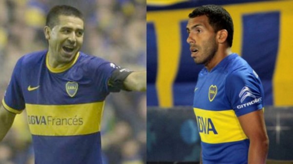 Riquelme volvió a elogiar a Tevez y aseguró que Boca puede ganar los tres torneos que jugará.