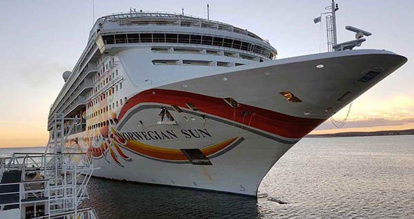 El Norwegian volvió visitar la ciudad del Golfo dejando su sello distintivo a lo largo de la jornada.