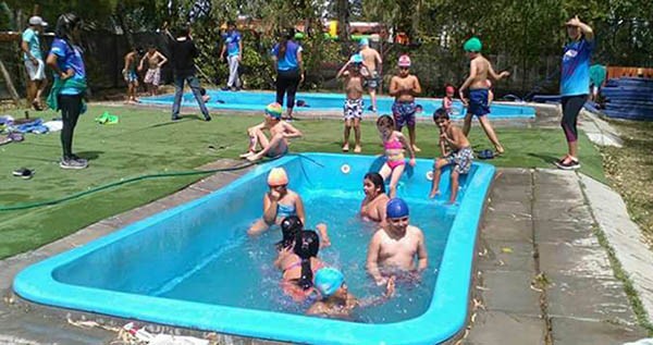 En el Polideportivo de Trelew y en el Camping SEC de Madryn, mas de 200 chicos participarán de las Colonias.