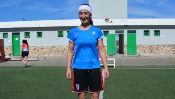 “Que el Encuentro de Mujeres haya sido en Trelew, me inspiró a manifestarme. Fue una revolución”, dijo  Eva Schimid, la capitana de las “Valletanas”.