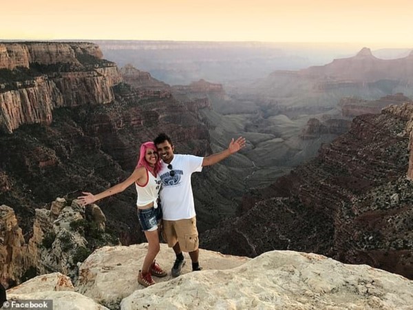 La pareja cayó casi 245 metros desde el Taft Point, a un área con terreno escarpado y los rescatistas tuvieron que usar un helicóptero para recuperar los cuerpos.