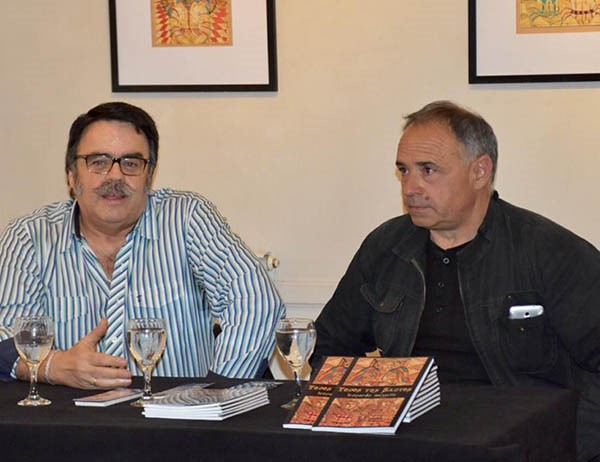Leo nardo Mezzetti presentó su libro “Todos tus santos” en el Museo