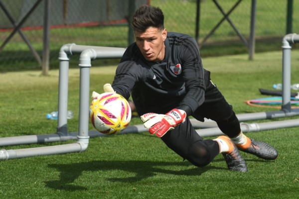 Bologna será baja en River, que ahora solamente tendrá a Lux como suplente.