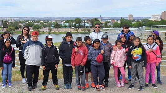 Turistas. Los alumnos visitaron otros sitios como los edificios culturales, los museos, cines y teatros.