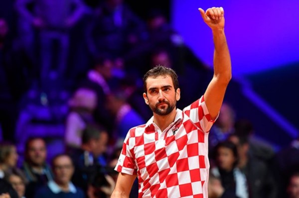 Marin Cilic venció a Jo- Wilfried Tsonga por 6-3, 7-5, 6-4.