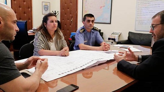 Jurisdicciones. Provincia y capital unen esfuerzos para poder construir una sede adecuada a la Policía.