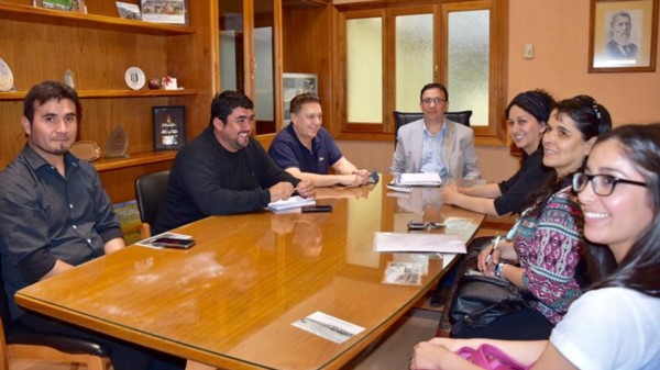 Los responsables de la Orquesta se reunieron con Adrián Maderna.