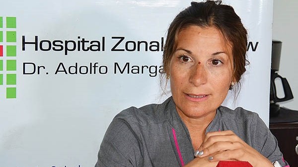 Dra. Sofía Testino, directora asociada Hospital Zonal.