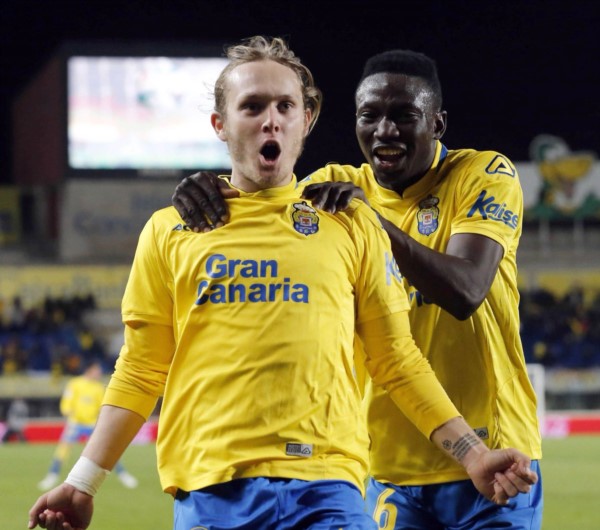 Cuando se moría el partido, Las Palmas encontró el gol y los tres puntos.