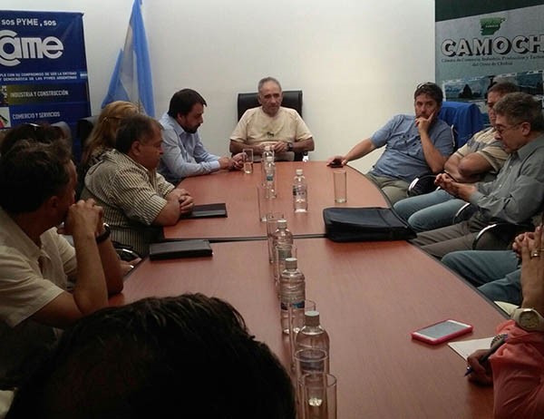 Con Tacetta repasando la tarifaria para el año en curso.