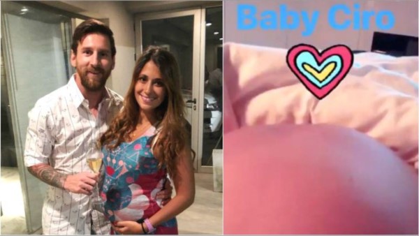 Ciro será el nombre del tercer hijo de Leo Messi y Antonella.