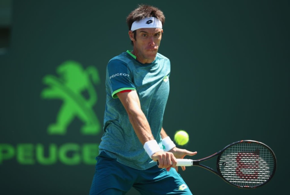El "Yaca" tuvo un buen debut y ahora deberá enfrentar al croata Borna Coric en segunda ronda.