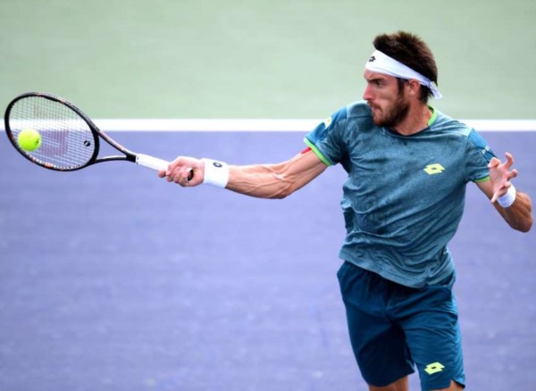 Leonardo Mayer no pudo contra Borna Coric.