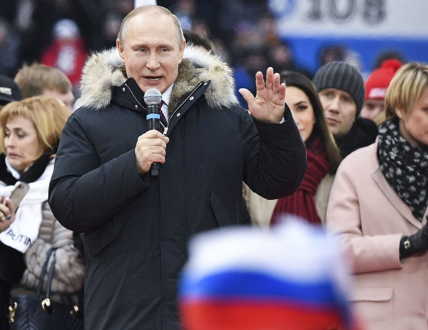 Vladimir Putin va por el cuarto mandato presidencial de su país.