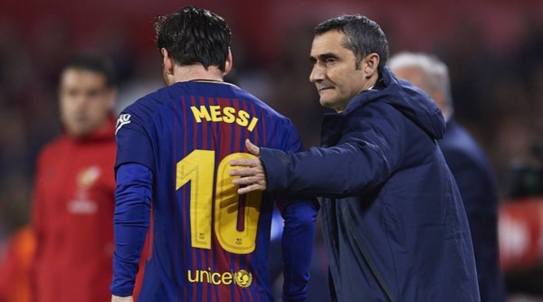 Valverde: "Dar descanso a Messi es una posibilidad, los argentinos pueden estar tranquilos".