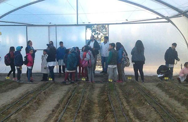 Los chicos de la Escuela N° 47 recibieron capacitación.