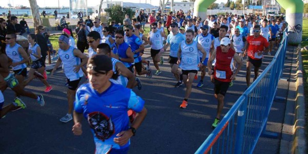 Alrededor de 200 atletas dijeron presente en la nueva edición de la Corrida “Héroes de Malvinas” en Madryn.