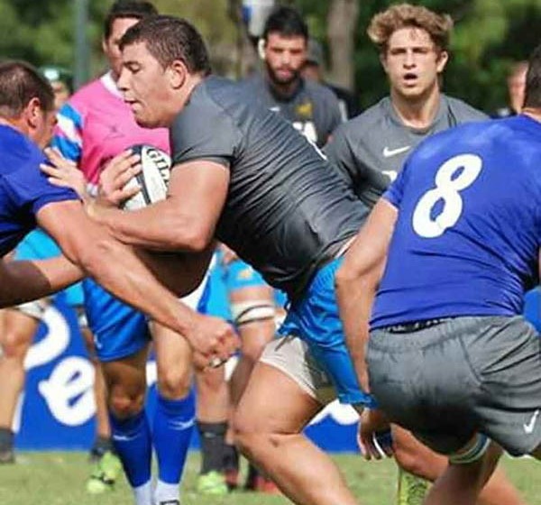 La foto más reciente, el pasado miércoles, en el juego ante Argentina XV.