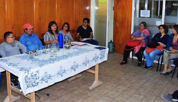 Quejas. Una postal de la reunión donde se debatió el reclamo. 