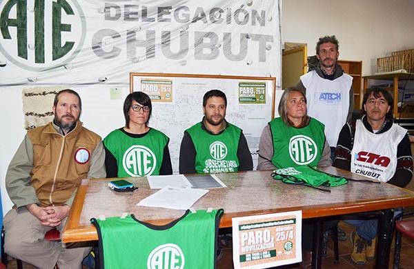 Advertencia gremial. Los referentes de ATE confirmaron los despidos y dijeron que “se ataca el trabajo”.